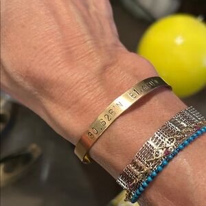 Gold Coordinates Bracelet